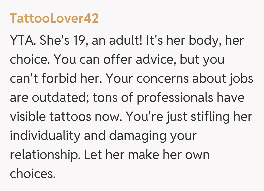 Comentariu de la TattooLover42