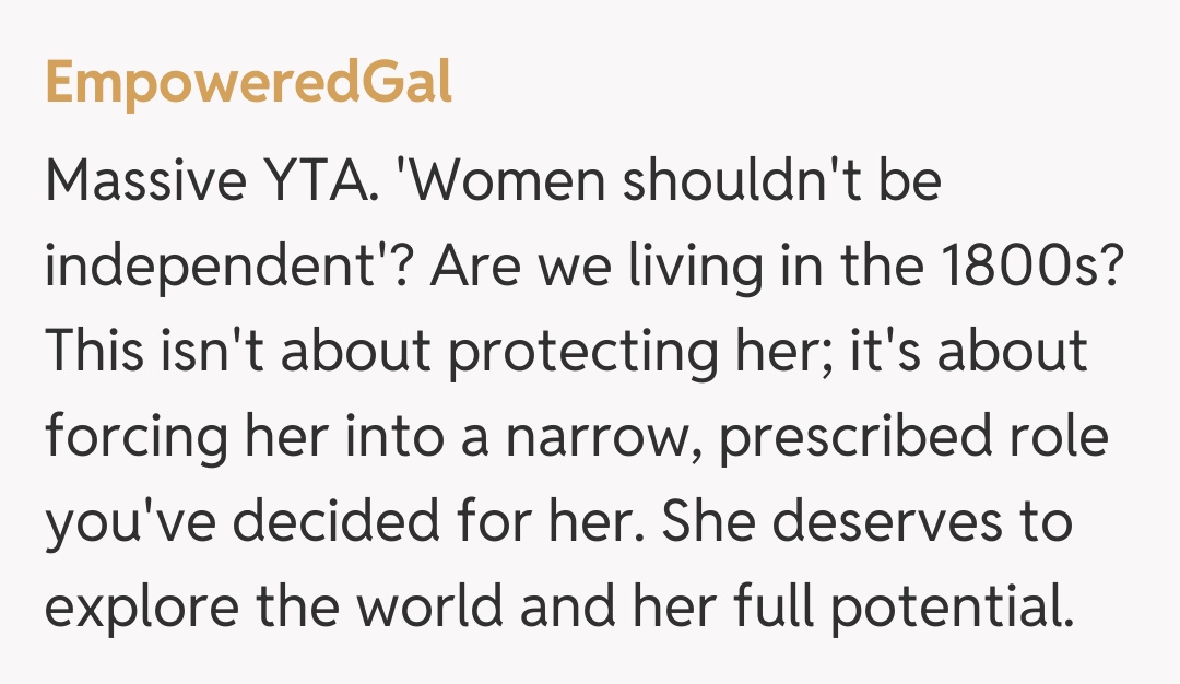 Comentariu de la EmpoweredGal