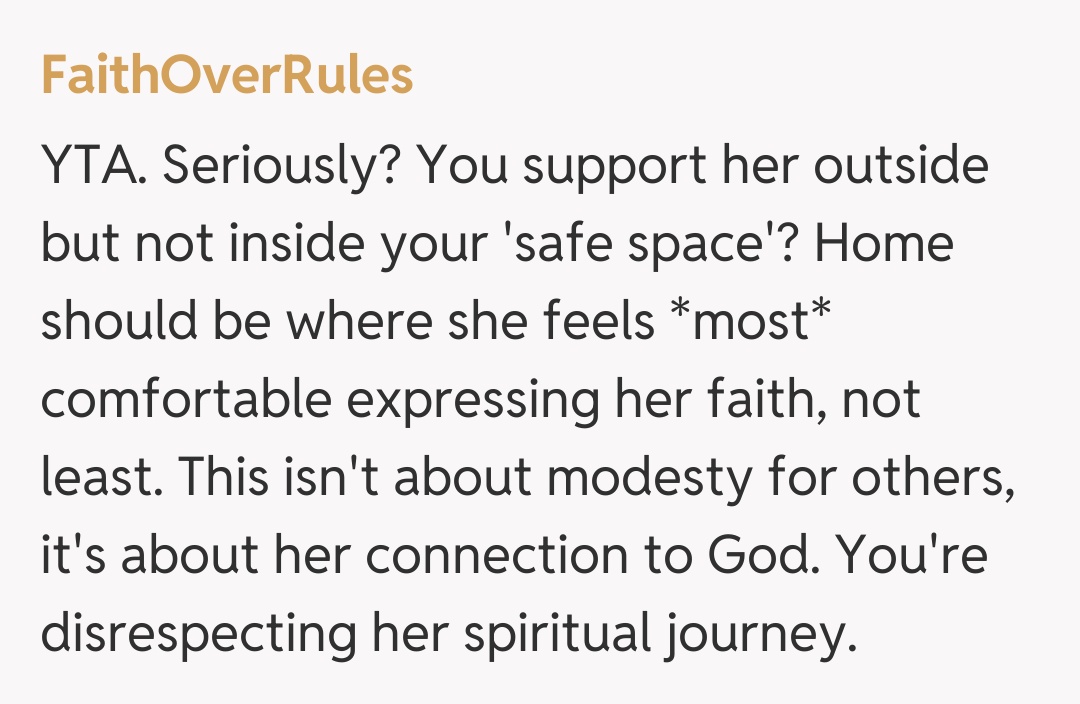 Comentariu de la FaithOverRules