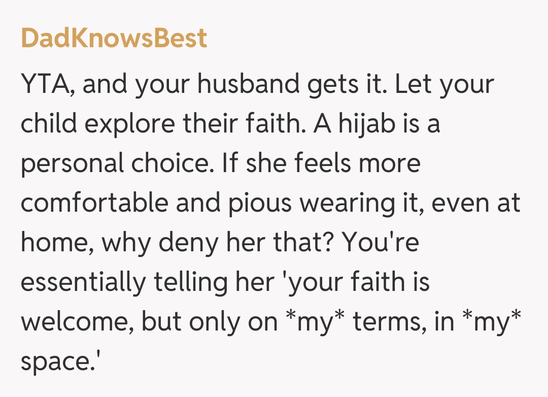 Comentariu de la DadKnowsBest