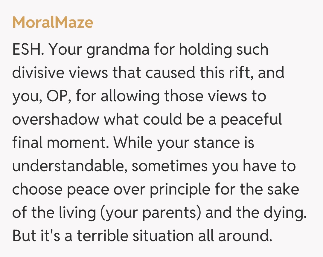 Comentariu de la MoralMaze