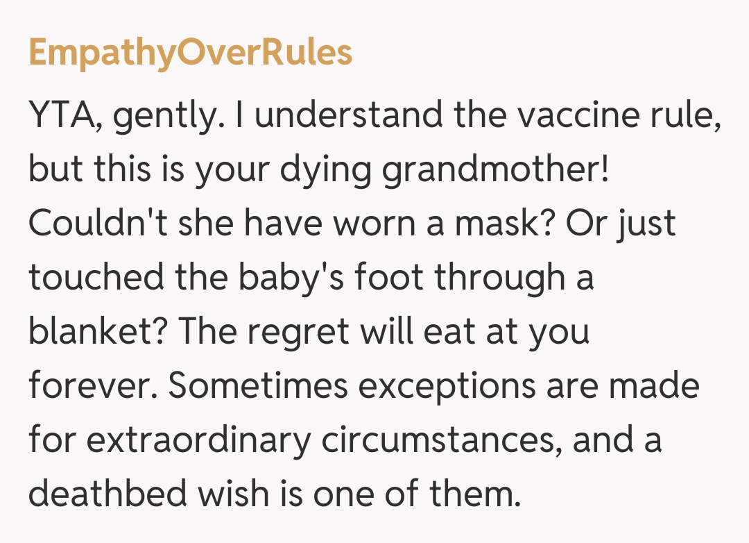 Comentariu de la EmpathyOverRules