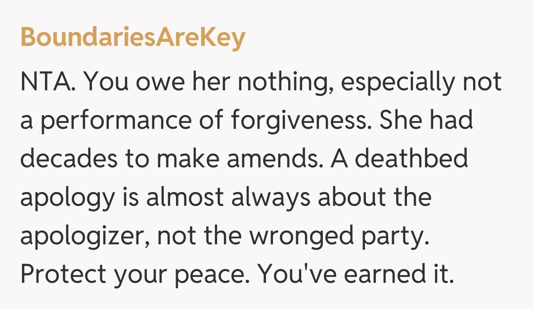 Comentariu de la BoundariesAreKey