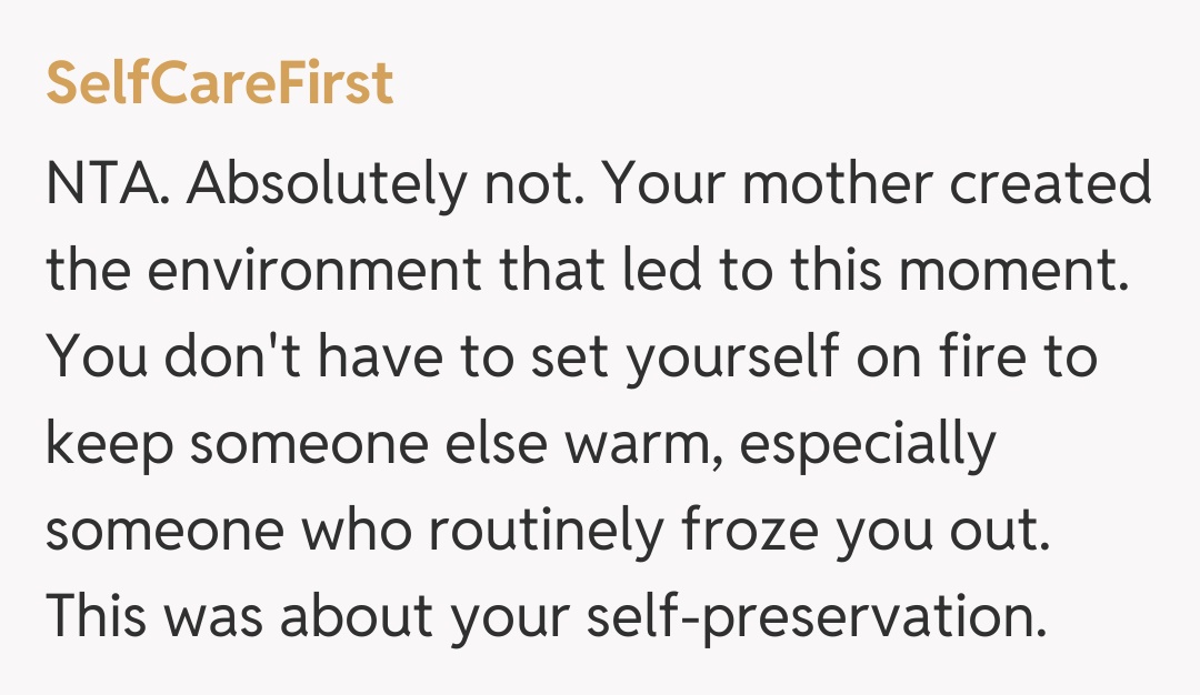 Comentariu de la SelfCareFirst