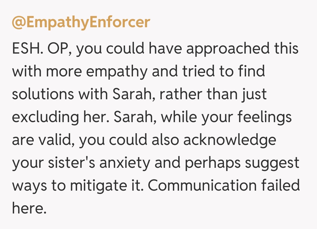 Comentariu de la @EmpathyEnforcer