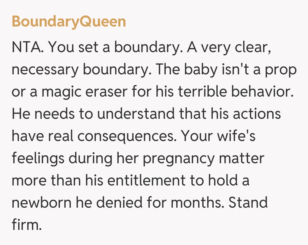 Comentariu de la BoundaryQueen