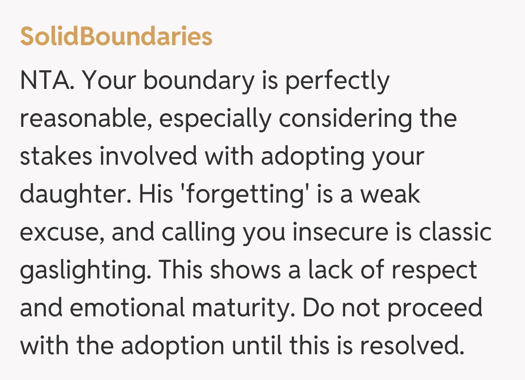 Comentariu de la SolidBoundaries