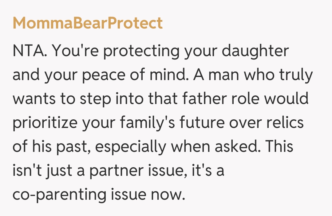 Comentariu de la MommaBearProtect