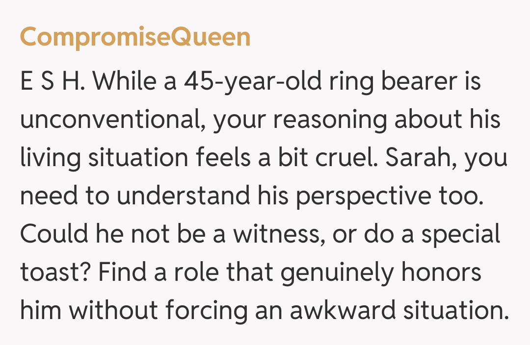 Comentariu de la CompromiseQueen