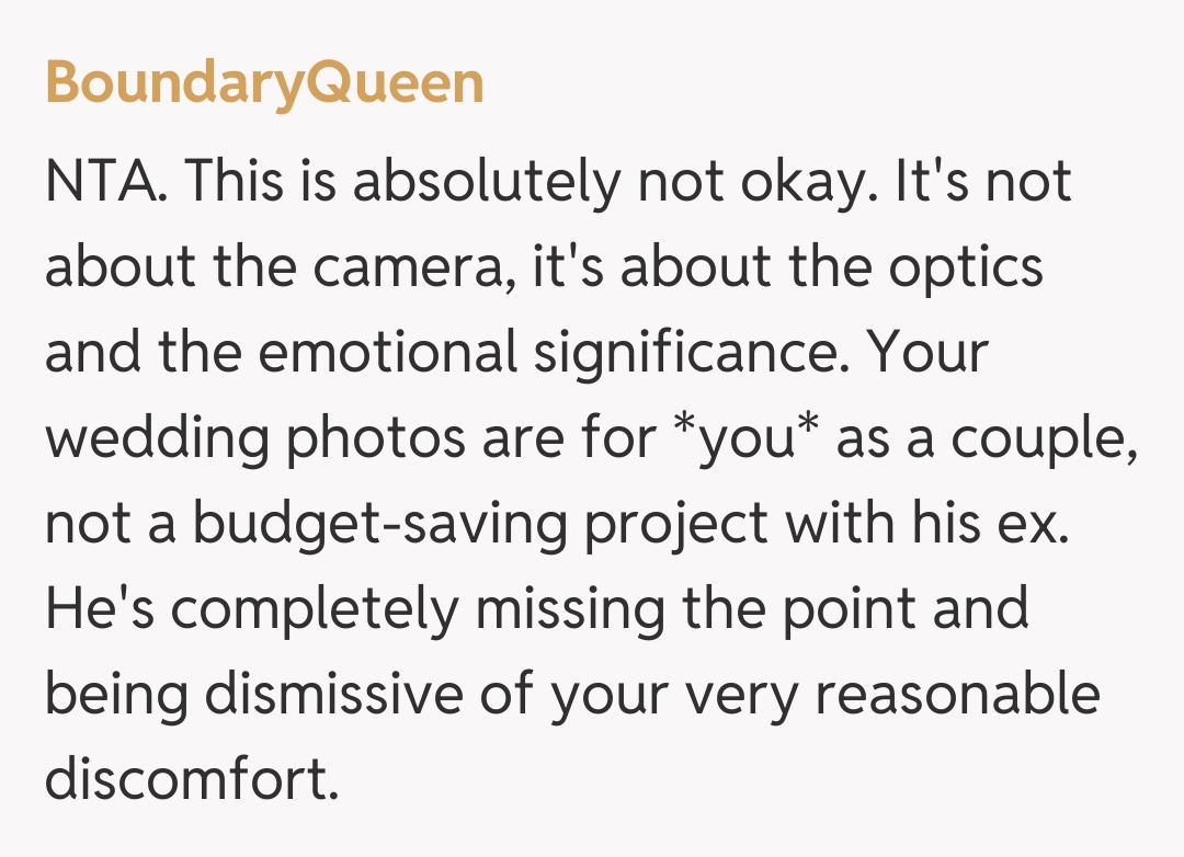 Comentariu de la BoundaryQueen