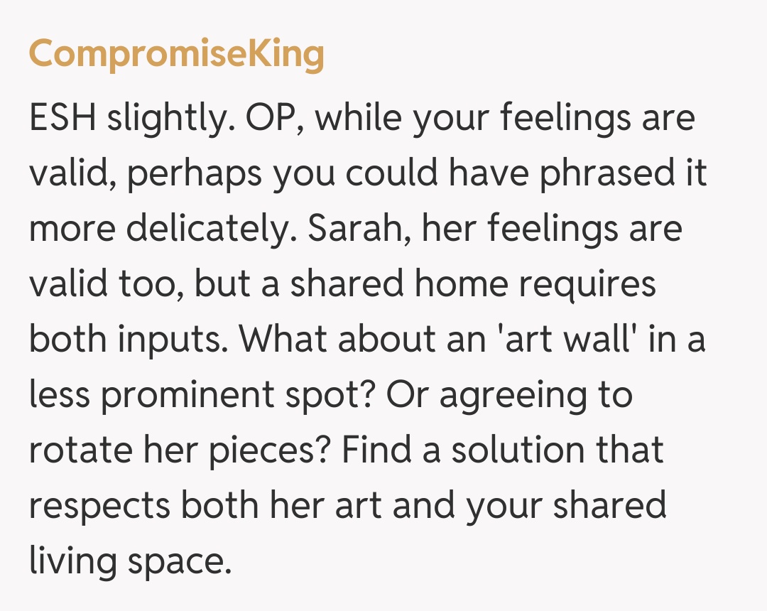 Comentariu de la CompromiseKing