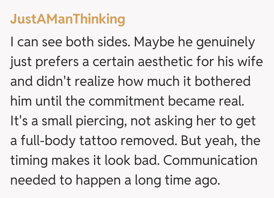 Comentariu de la JustAManThinking