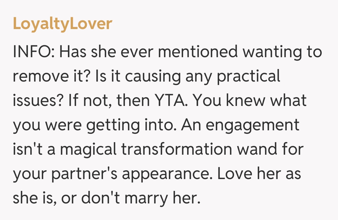 Comentariu de la LoyaltyLover