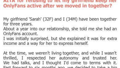 Photo of AITA for refusing to let my girlfriend keep her OnlyFans active after we moved in together?