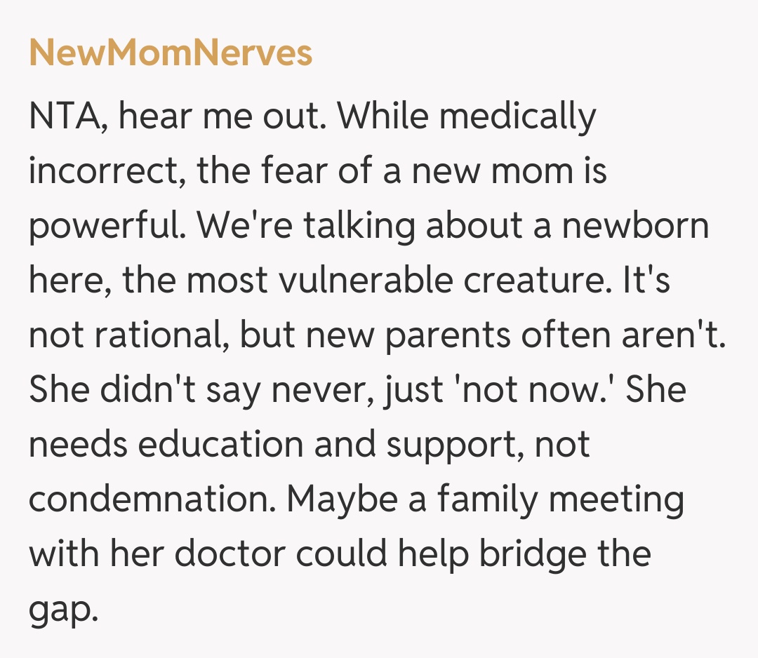 Comentariu de la NewMomNerves