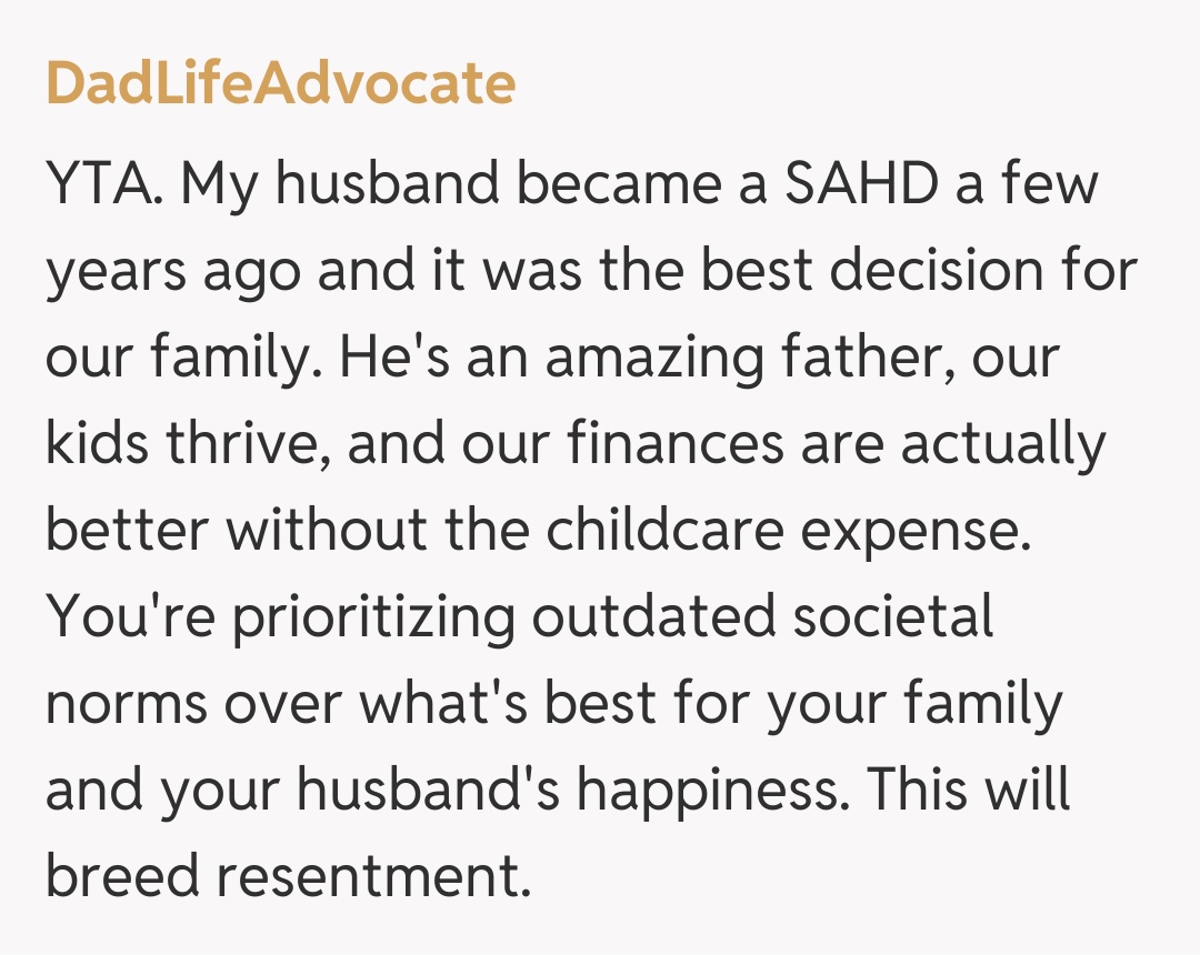 Comentariu de la DadLifeAdvocate