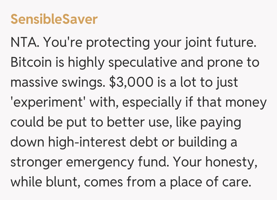 Comentariu de la SensibleSaver