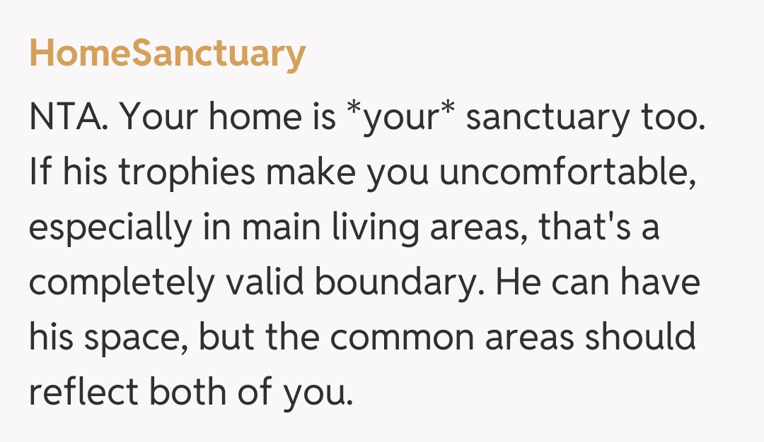 Comentariu de la HomeSanctuary
