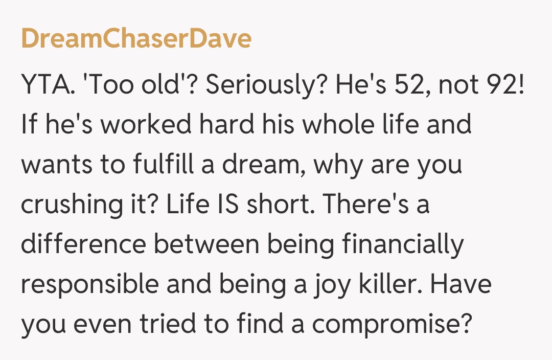 Comentariu de la DreamChaserDave