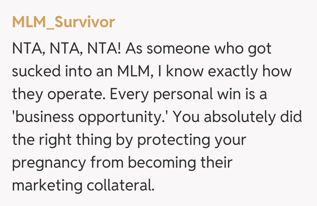 Comentariu de la MLM_Survivor