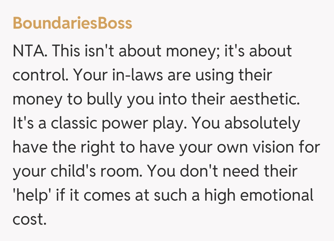 Comentariu de la BoundariesBoss