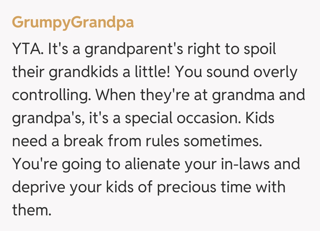 Comentariu de la GrumpyGrandpa