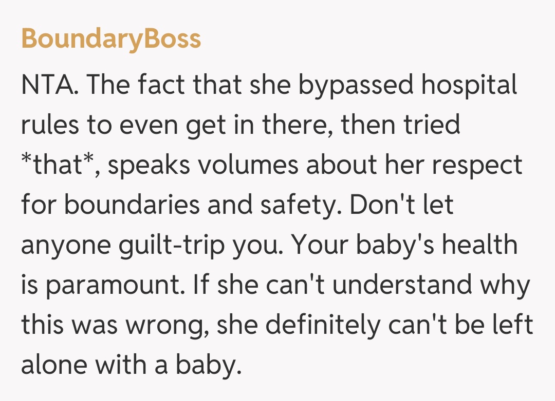 Comentariu de la BoundaryBoss