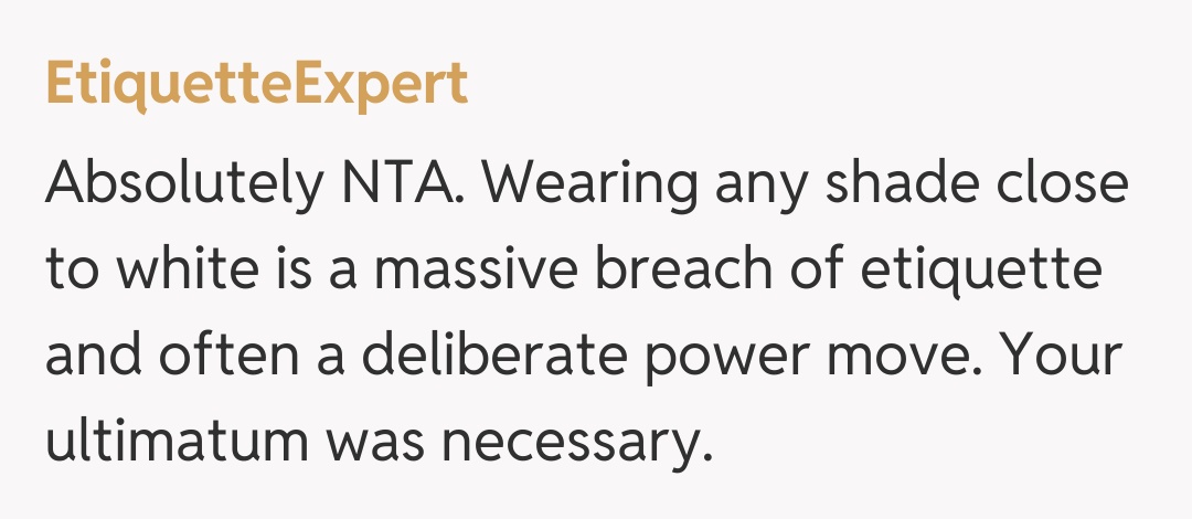 Comentariu de la EtiquetteExpert