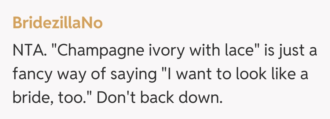 Comentariu de la BridezillaNo