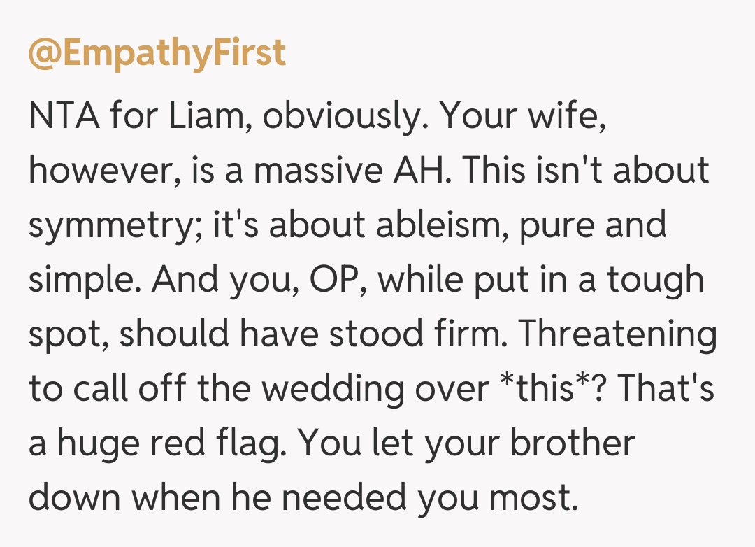 Comentariu de la @EmpathyFirst