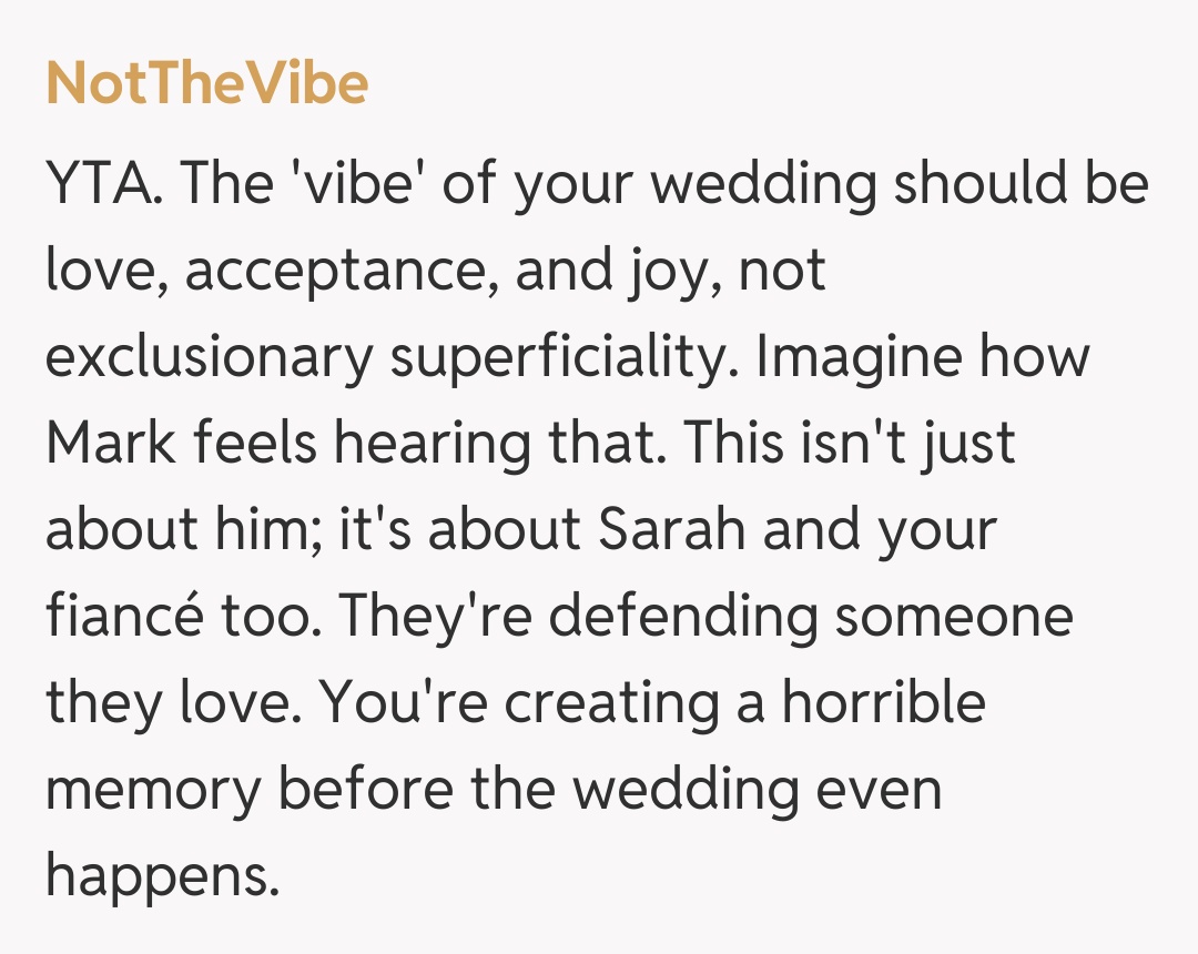 Comentariu de la NotTheVibe