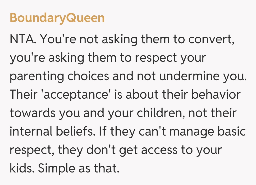 Comentariu de la BoundaryQueen