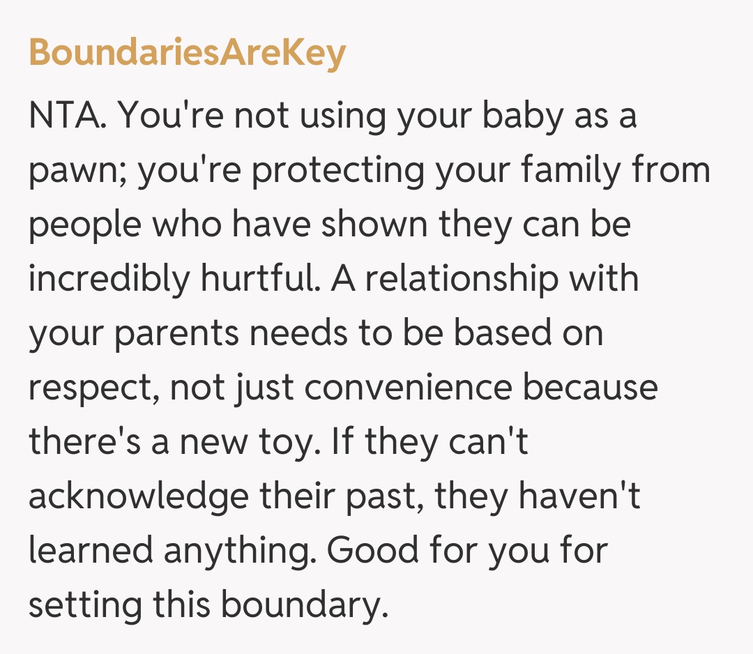 Comentariu de la BoundariesAreKey