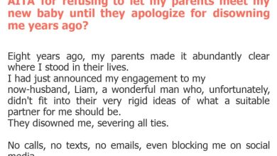 Photo of AITA for refusing to let my parents meet my new baby until they apologize for disowning me years ago?