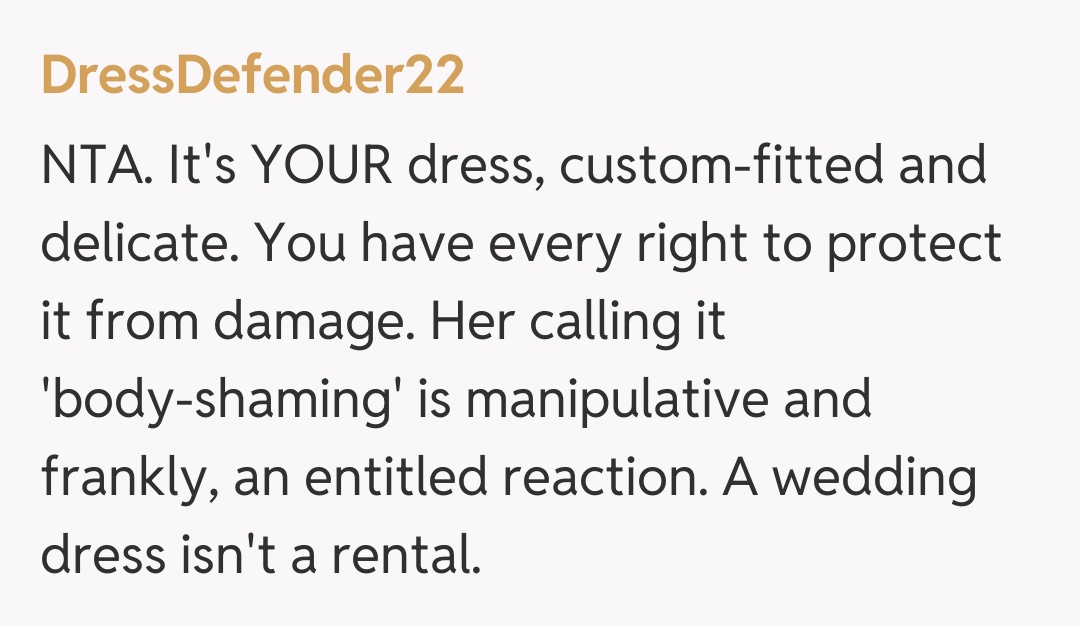 Comentariu de la DressDefender22
