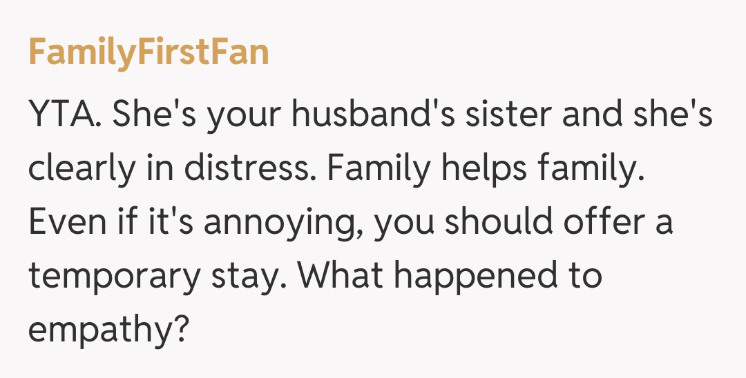 Comentariu de la FamilyFirstFan