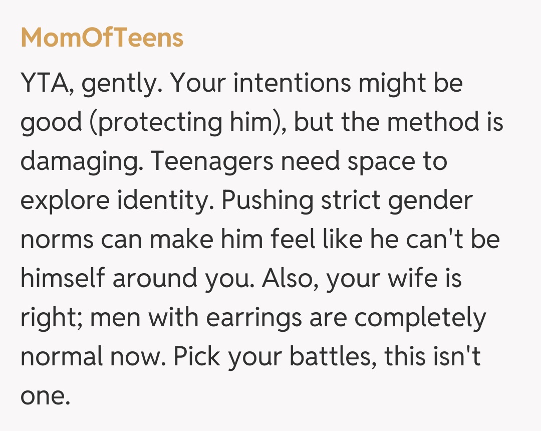 Comentariu de la MomOfTeens