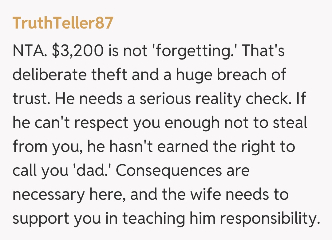 Comentariu de la TruthTeller87