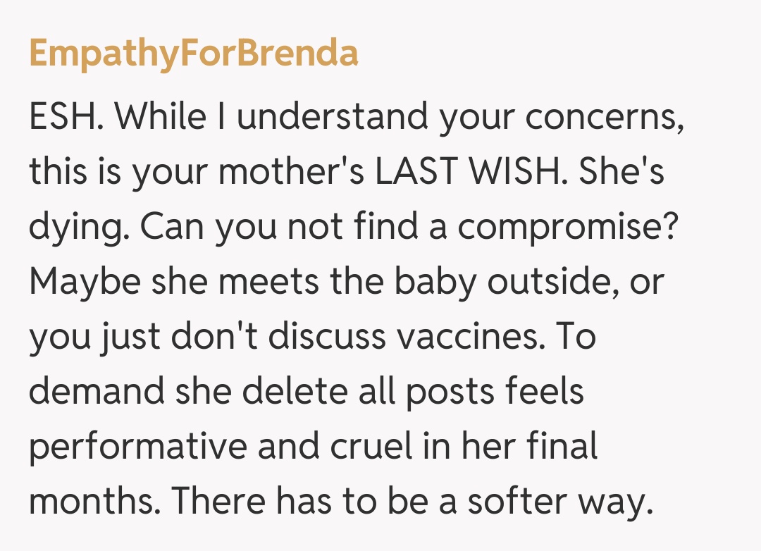 Comentariu de la EmpathyForBrenda