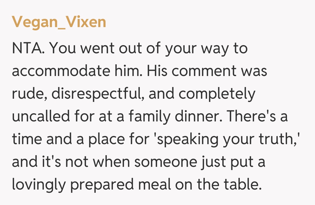 Comentariu de la Vegan_Vixen