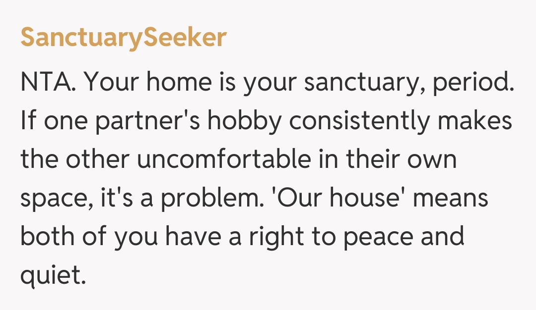 Comentariu de la SanctuarySeeker