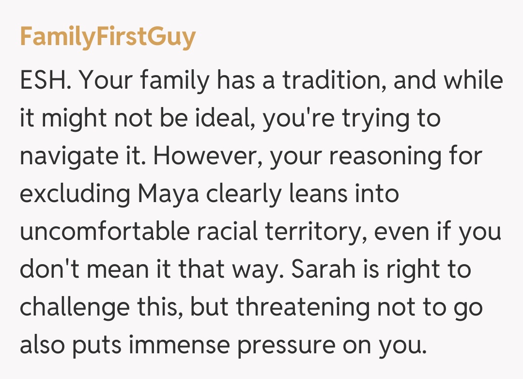 Comentariu de la FamilyFirstGuy