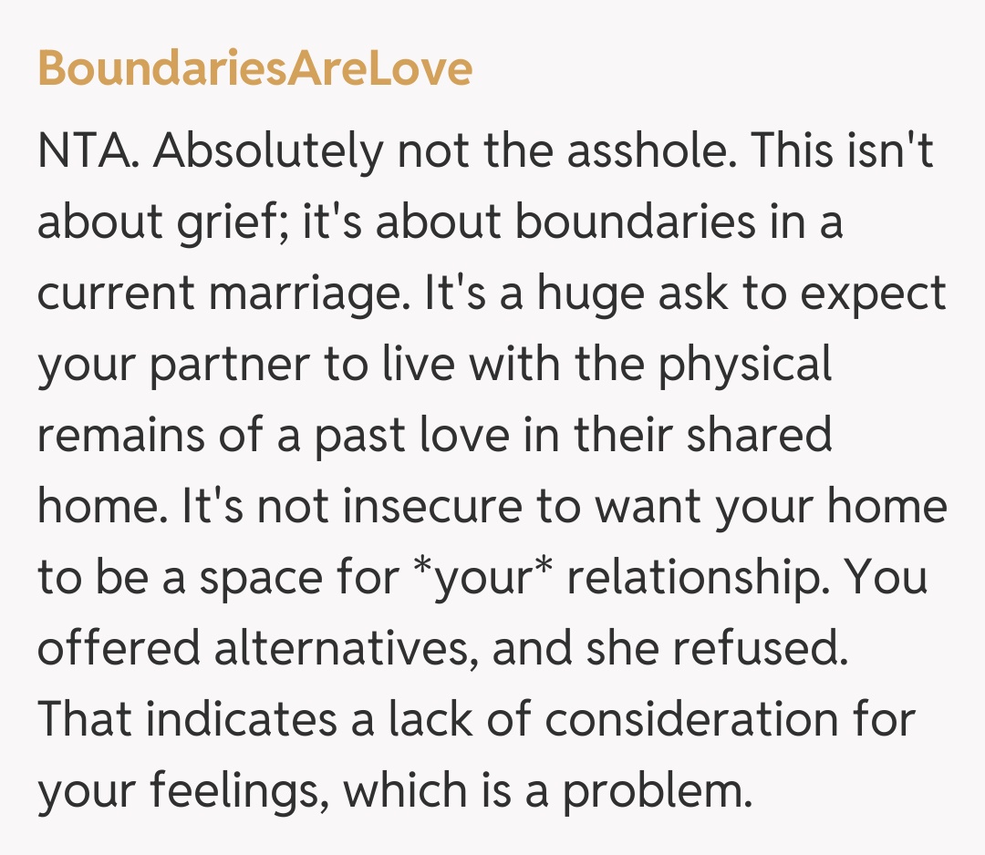 Comentariu de la BoundariesAreLove