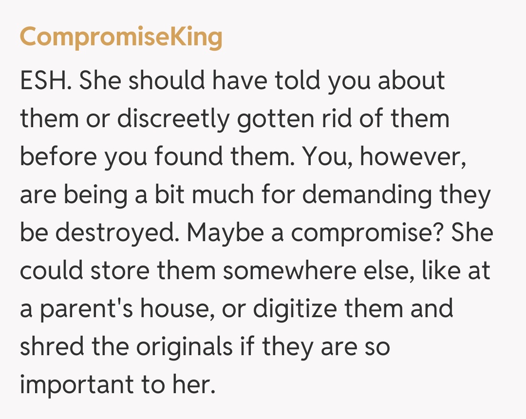 Comentariu de la CompromiseKing