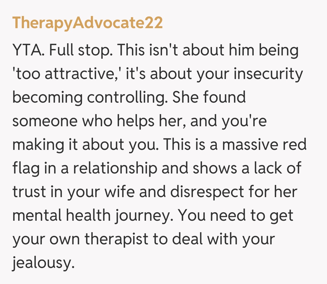 Comentariu de la TherapyAdvocate22
