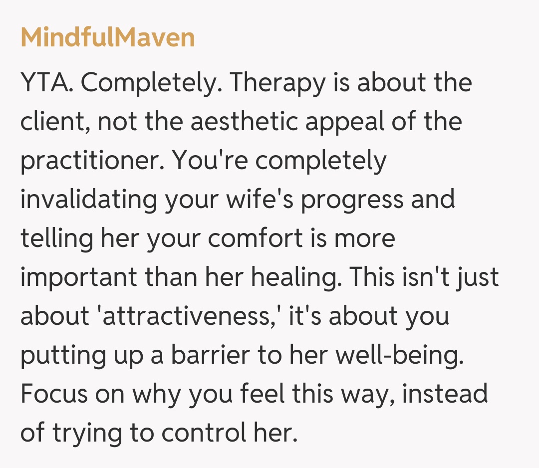 Comentariu de la MindfulMaven