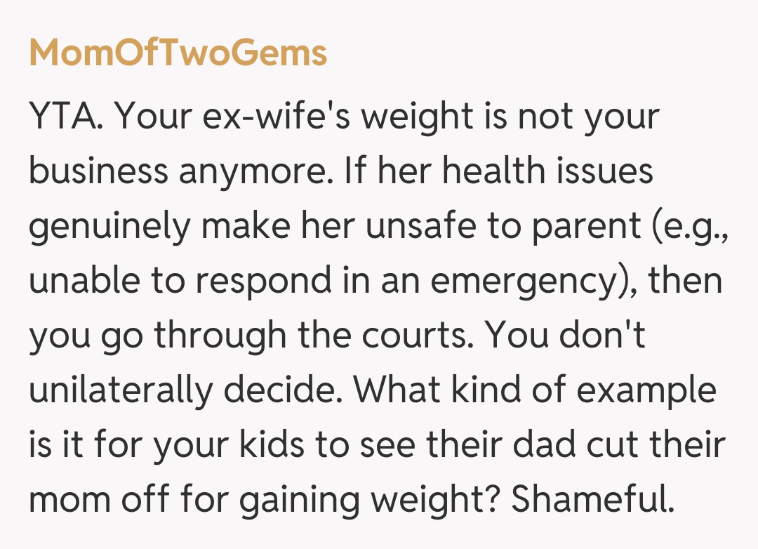 Comentariu de la MomOfTwoGems