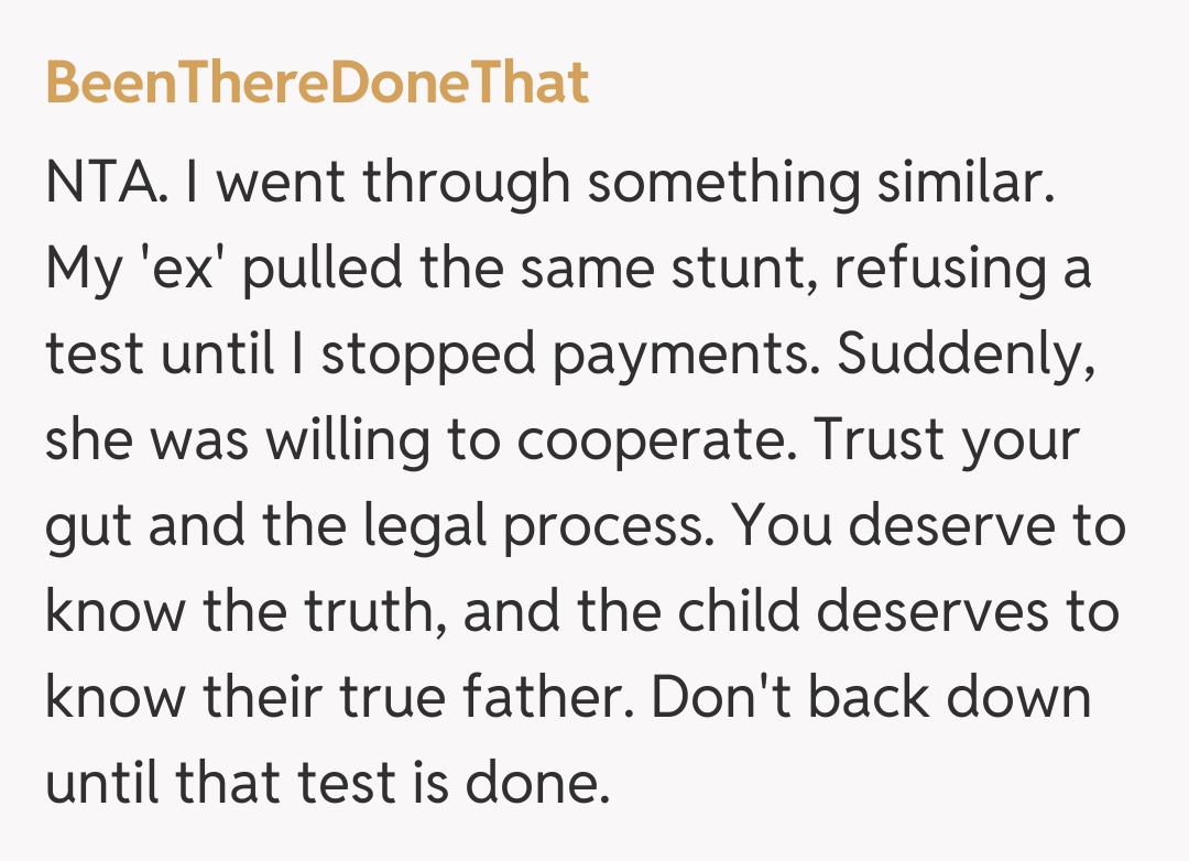 Comentariu de la BeenThereDoneThat