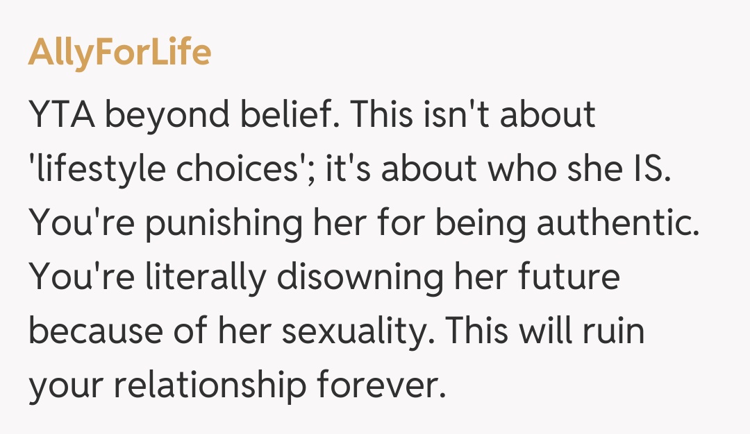 Comentariu de la AllyForLife