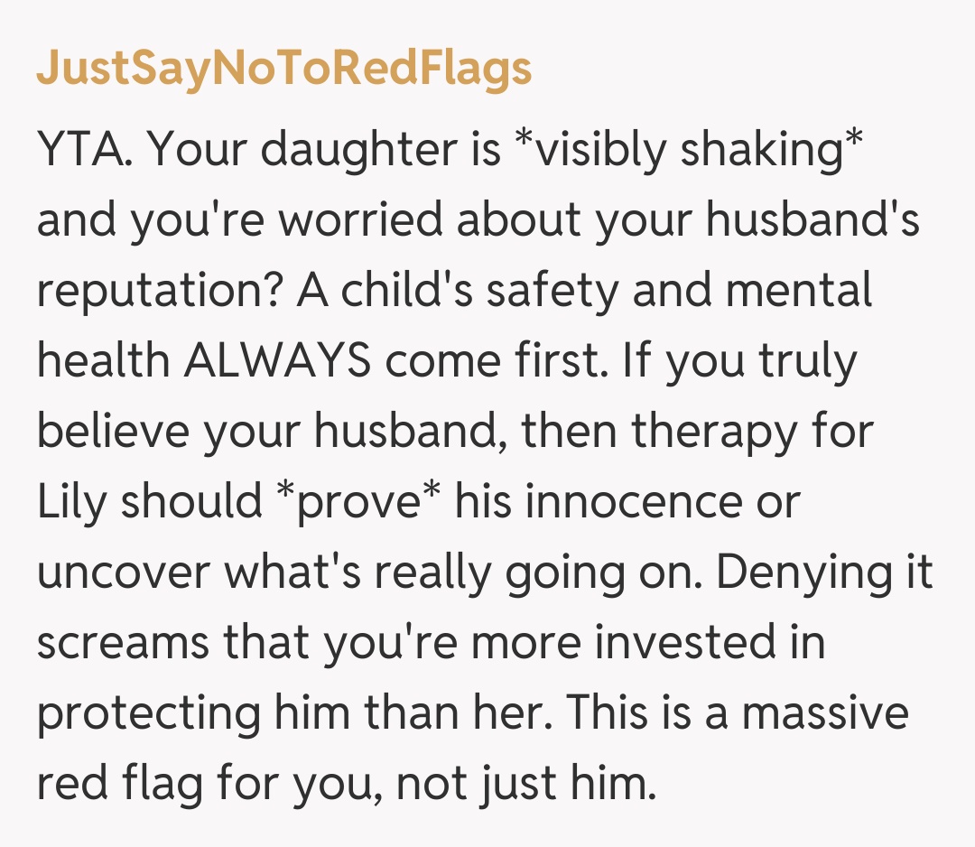 Comentariu de la JustSayNoToRedFlags